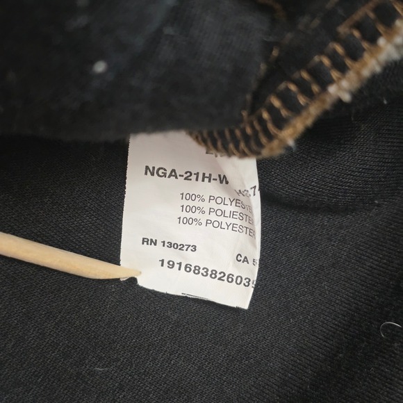 Wrangler Aztec Serpa Pullover Large Brown Blue Fleece 1/4 Zip Gorpcore Jacket - Picture 7 of 12